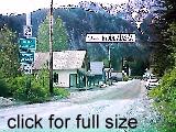 Entering Hyder, Alaska